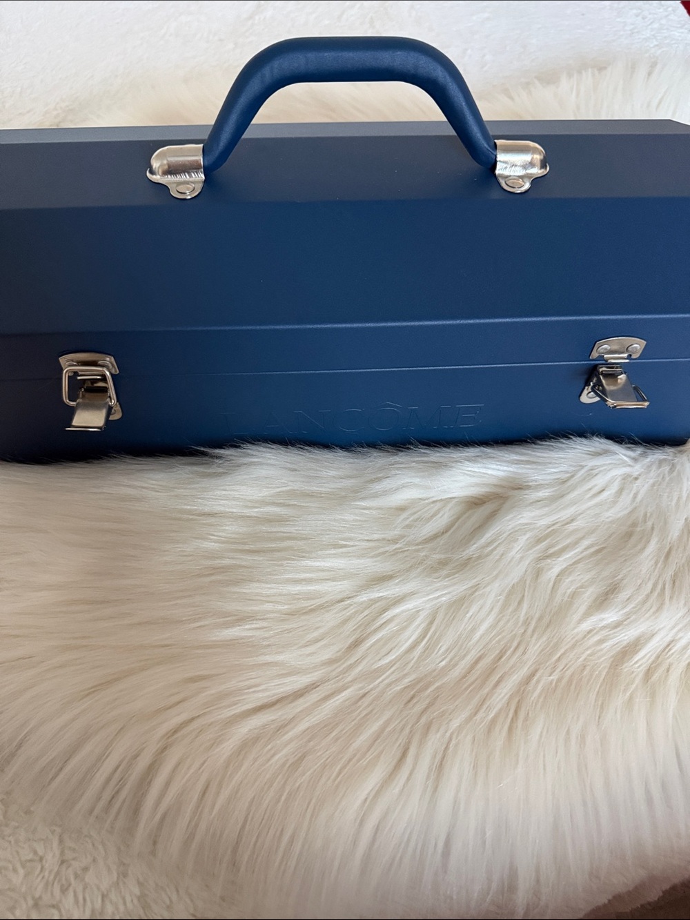 Lancome blue tool box pr box only